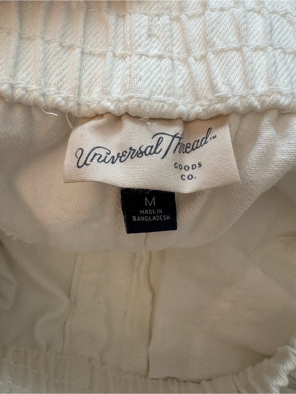 NWOT Universal Thread Wide-Leg Beach Pants — Cream - Picture 4 of 6
